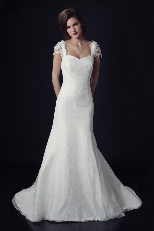 Heidi Elnora - Fall 2014 Bridal Collection - Nora Georgette Wedding Dress
<br><br><br><br>
Photos by: Michael J. Moore Photography</p>

<p